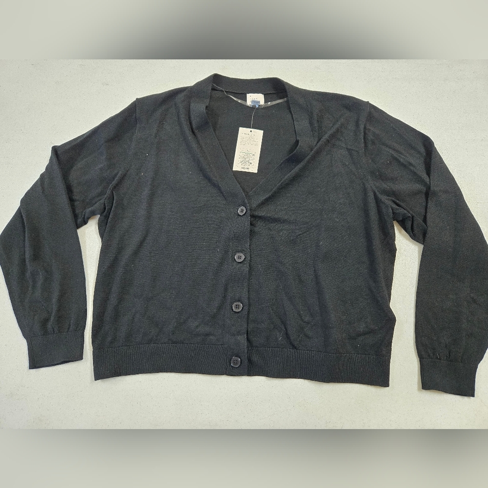 a new day Black Kids Cardigan Sweater